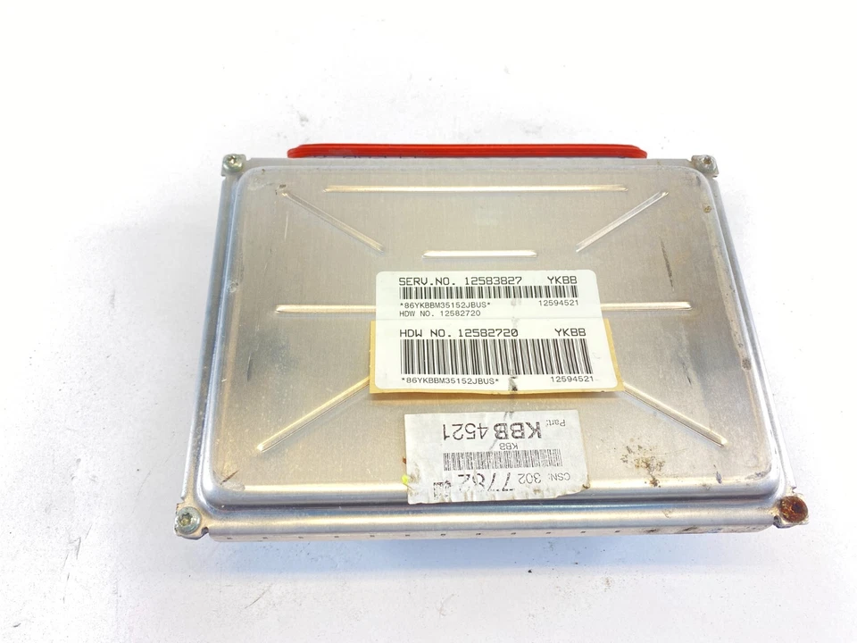 2003-2005 Chevrolet Monte Carlo 3.4L V6 12V Engine Control Module ECU 12583827 - Image 2 of 4