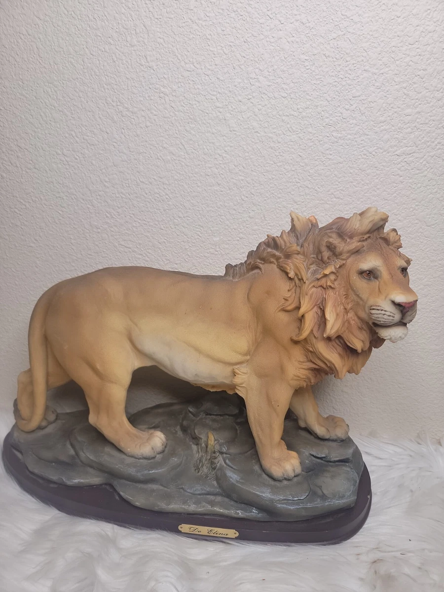 De Elina Lion Ceramic Statue | eBay