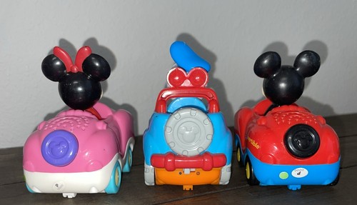 VTECH Go! Go! Smart Wheels Disney Mickey Mouse Convertible Donald Duck SUV - Picture 3 of 4
