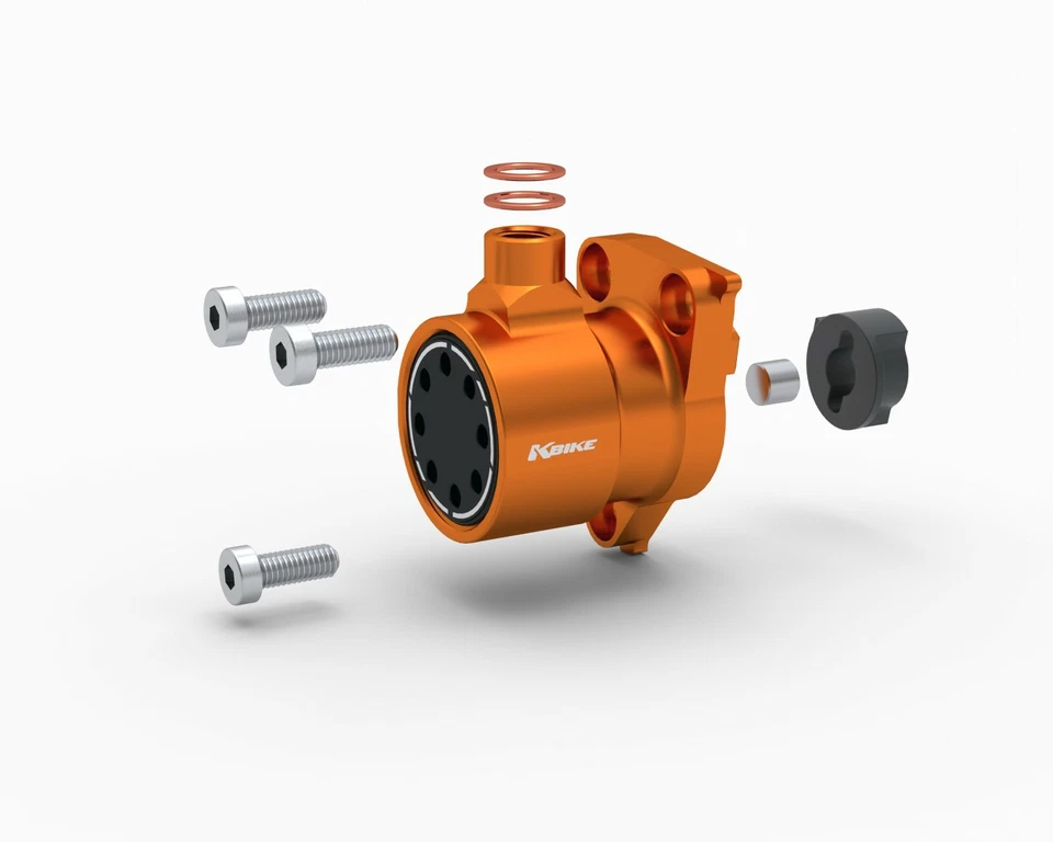 Kbike attuatore frizione maggiorato arancione con garanzia a vita per Ducati - Изображение 2 из 2