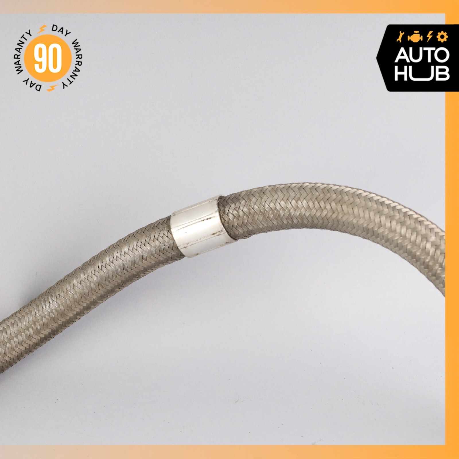 05-07 Maserati Quattroporte M139 F1 Engine Heat Exchanger Oil Feed Line OEM