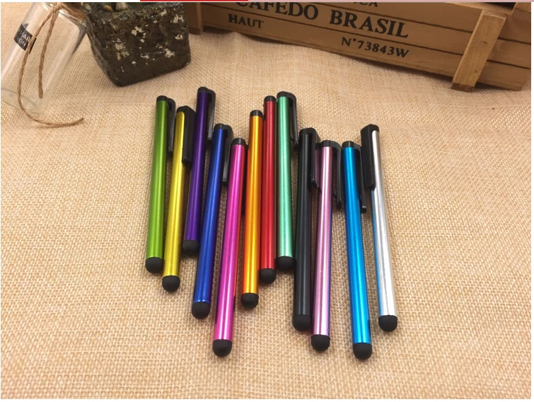 Lápiz óptico táctil capacitivo universal para tableta iPhone 6s iPad Samsung Foto 2 de 4