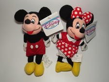 Mickey And Minnie Disney Store 8" Plush Snow White Mini Beanbags - MWT