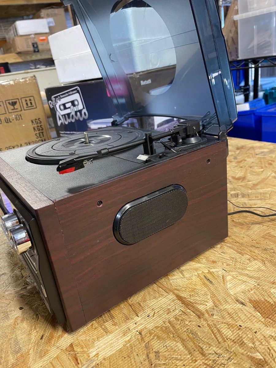 Hammacher Schlemmer Odyssey Retro Audio Any Bluetooth Music