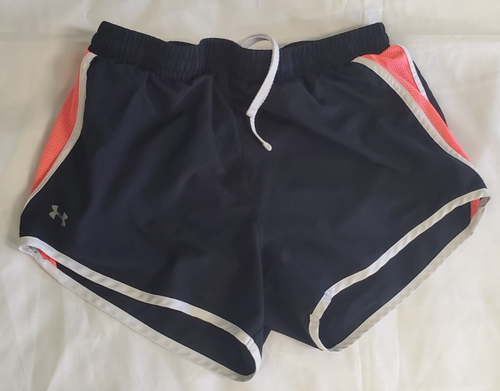 Under Armour sz S Loose Dry-Fit Shorts Heatgear athletic lined women's Black - Picture 1 of 5