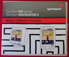 TomTom GO series Navigator 5 Karten für West Europa CD GO 300 GO 500 Navigation