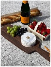 Veuve Clicquot Champagne - Wood Charcuterie Cutting Board - Small - New