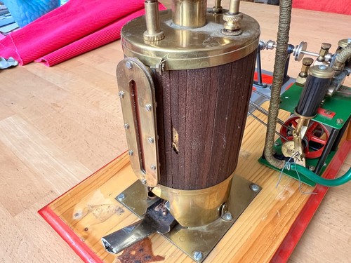 Krick Victoria Schiffs Dampfmaschine, Kessel UND Zweizylinder Antiebsaggregat! - Bild 7 von 20