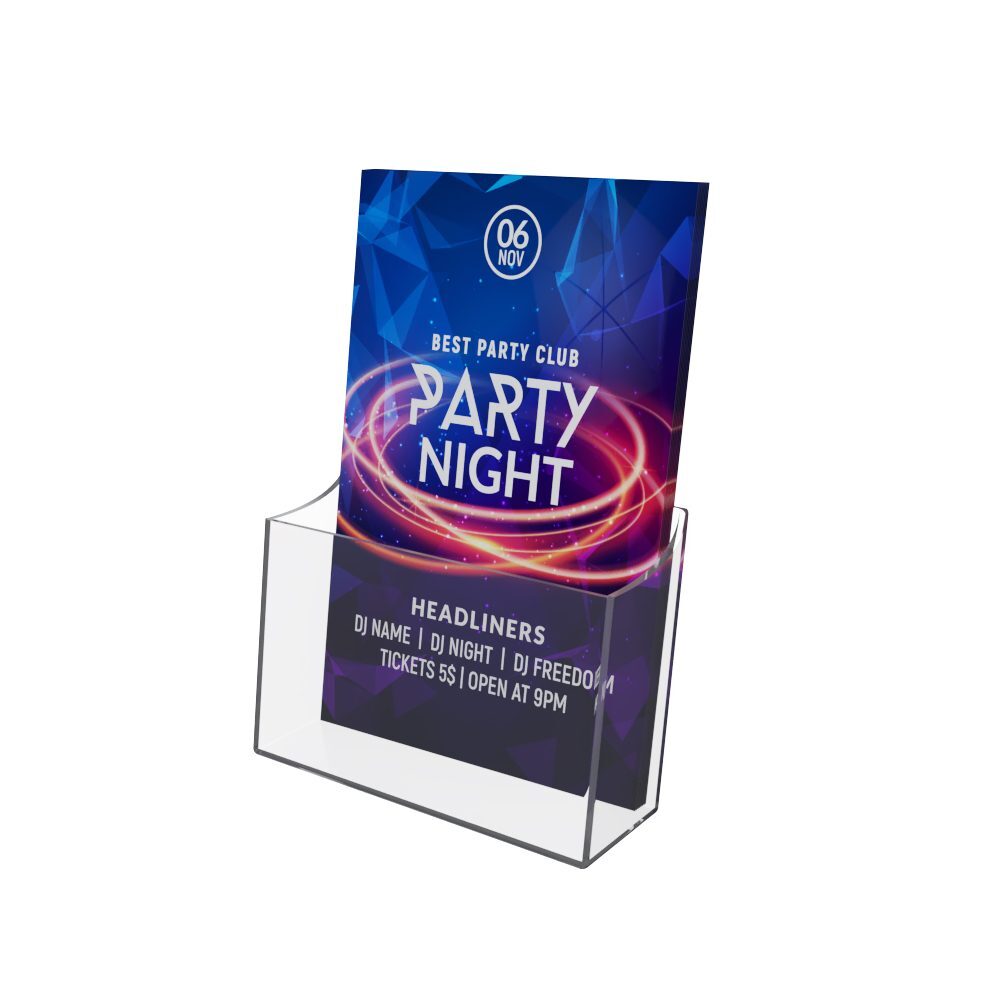LD4033 - Acrylic A5 Leaflet Dispenser