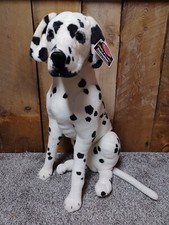 Huge 32  Melissa  Doug Lifelike  Loveable Dalmatian Dog