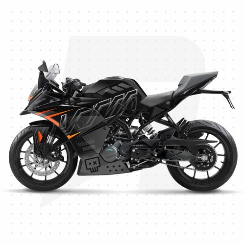Graphics Kit for KTM RC 125 200 250 390 2014 2015 2016 2017 2018 2019 2020 2021 - Picture 1 of 11