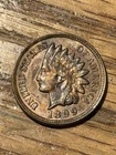 AU 1899 INDIAN HEAD PENNY~DIAMONDS~  FULL LIBERTY🔥 AU-Some Undertones Of Luster