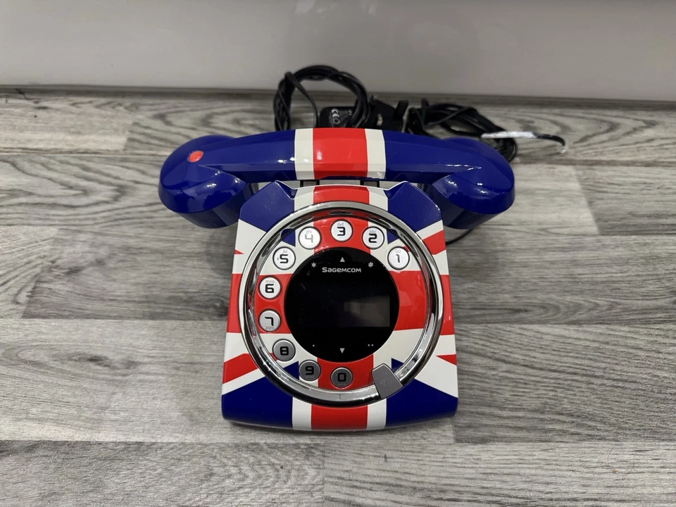 Telefono cordless Sagemcom Sixty Union Jack design testato - Immagine 3 di 4
