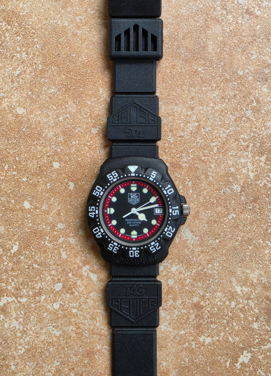 NEW TAG Heuer 383.513 Midsize Formula 1 Series Quartz Watch Black