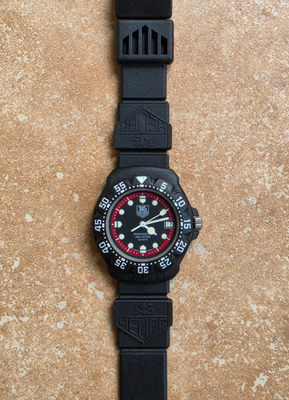 NEW TAG Heuer 383.513 Midsize Formula 1 Series Quartz Watch Black