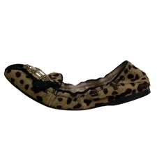 miumiu - Beige Dark Brown Multi Unborn Calf Women's Shoes