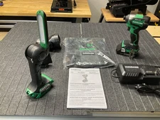 METABO HPT- WH 18DEX 18V LI-ION SUB COMPACT IMPACT DRIVER With Extras Bundle!