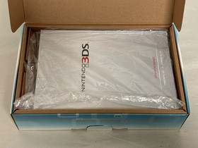 Nintendo 3DS Aqua Blue - In Original Box W/ Stylus, Charger, Accessories