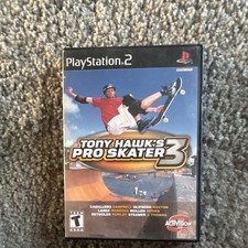 Tony Hawk's Pro Skater 3 ps2 w/ manual& memory card