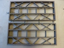 Used Pair Craftsman 113.298762 10" Table Saw Cast Iron Extension Top Side Leafs