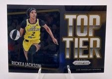 2025 Panini WNBA Prizm Rickea Jackson Top Tier Insert #11 Los Angeles Sparks