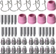 SG-55 AG-60 WSD-60 Plasma Cutter Torch Consumables KIT TIPS CUT50 60Amp 50pcs