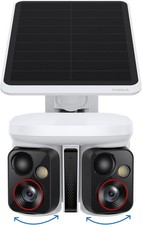 NIB Baseus X1 Pro 3K Dual-Lens AI Solar Camera Outdoor Wireless No Monthly Fee