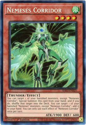YuGiOh! Nemeses Corridor RA03-EN025 - Prismatic Collector's Rare PCR 1st Edition