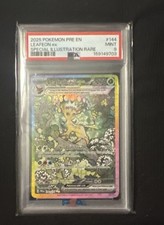 Leafeon ex 144/131 Sv: Prismatic Evolutions Holo PSA 9 on eBay