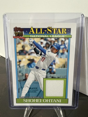 2026 Topps Series 2 Shohei Ohtani 1991 All-Star Game Used Patch Relic #91ASR-SO