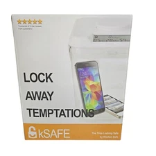 (1) kSAFE by Kitchen Safe 5.5" Height The Time Locking Clear Base