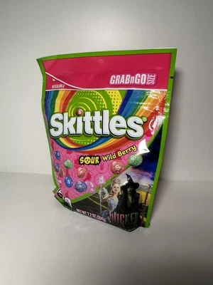 Limited Edition 7.2 Oz WICKED For Good Skittles Sour Wild Berry Big Bag Ariana