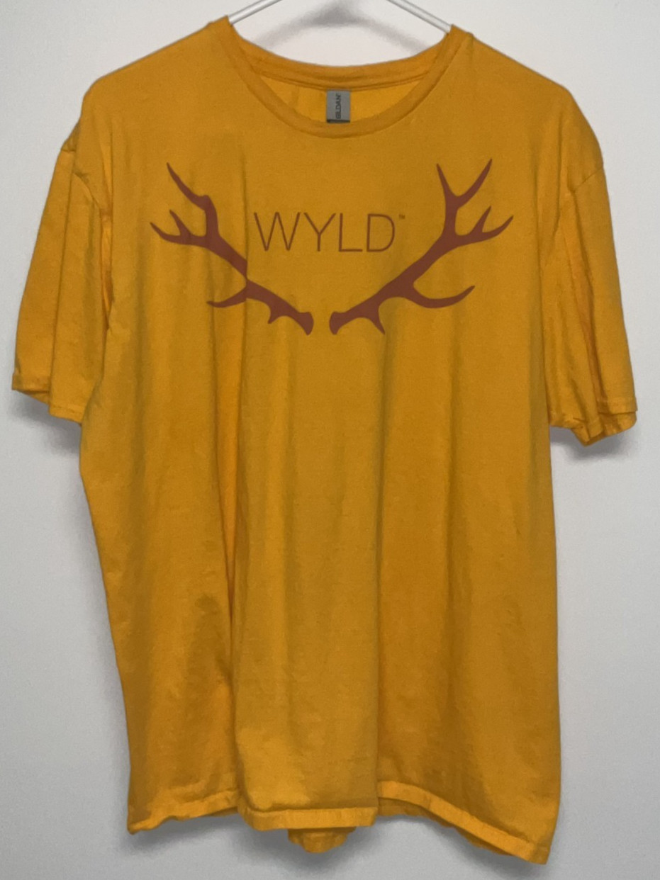 Wyld Short Sleeve T-Shirt Men's Extra Large Yellow