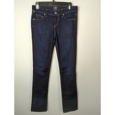 Citizens Of Humanity Ava Low Rise Straight Leg Jeans Dark Wash Blue Size 26