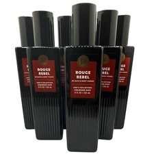 Qty 6 New Bath  Body Works ROUGE REBEL Men's Cologne Mist 8 fl oz