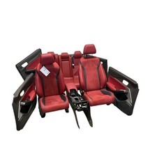 2025 Acura Integra Interior Set Seats Door Panels Redblack Suede Leather Oem