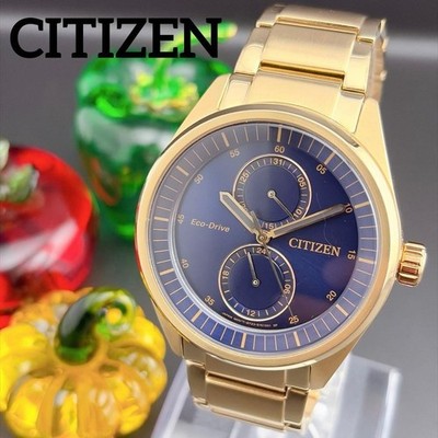Citizen Eco Drive 8723 s109477 Dress Watch Blau Rosa Gold Original