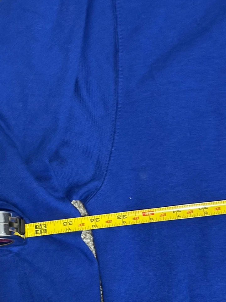 BIG 6XL 六人运动衫连帽狂热蓝色连帽衫费城 NBA 球迷装备 — 第 4/4 张图片