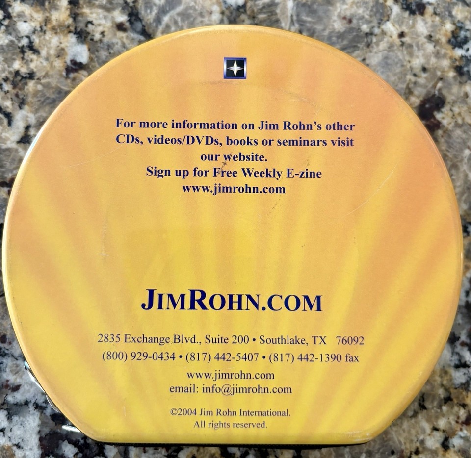 Jim Rohn 2004 Weekend Leadership Event – 23-CD Audio Series | eBay