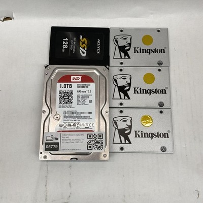 Hochleistungsspeicher Bundle Western Digital Kingston ADATA SSDs