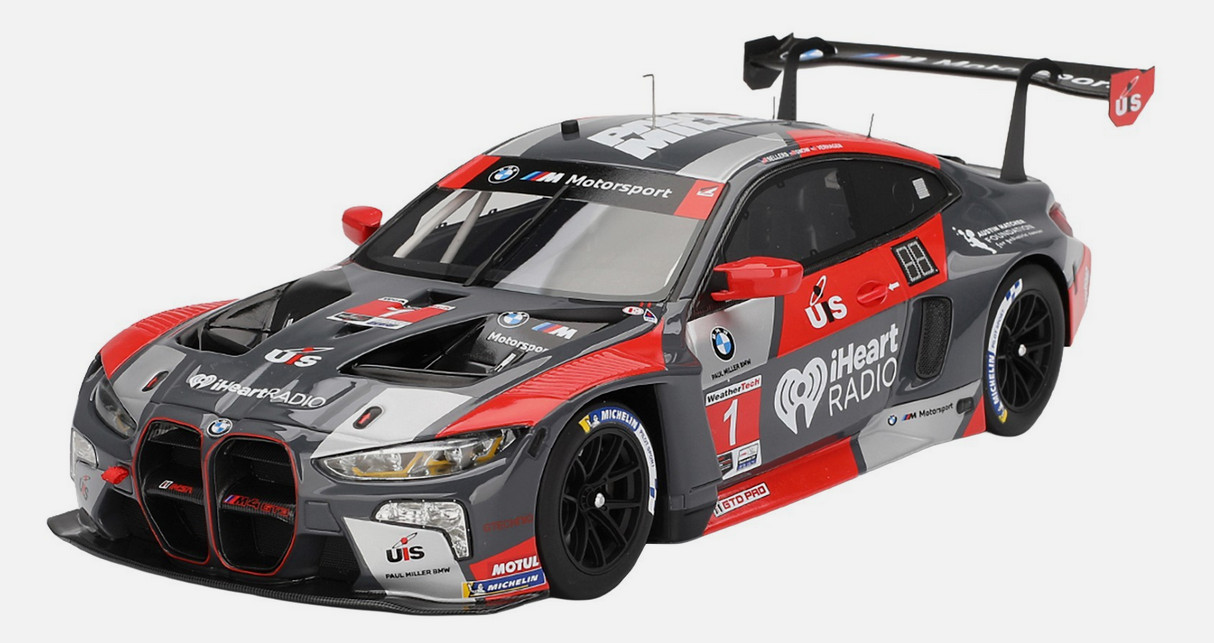 BMW M4 GT3 Top Speed voiture miniature de course 12H Sebring