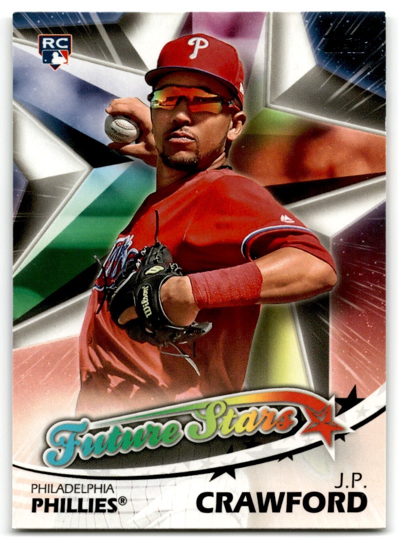2018 Topps Future Stars FS-11 J.P. Crawford Phillies Rookie Card