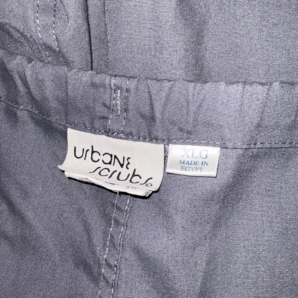 Pantalones Uniforme Médico Gris URBANE SCRUBS Cordón Cintura XLG 30 Entrepierna Foto 4 de 4