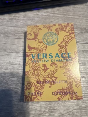 Versace Yellow Diamond Eau de Toilette Spray, 0.06 US Fl Oz 2 Mml