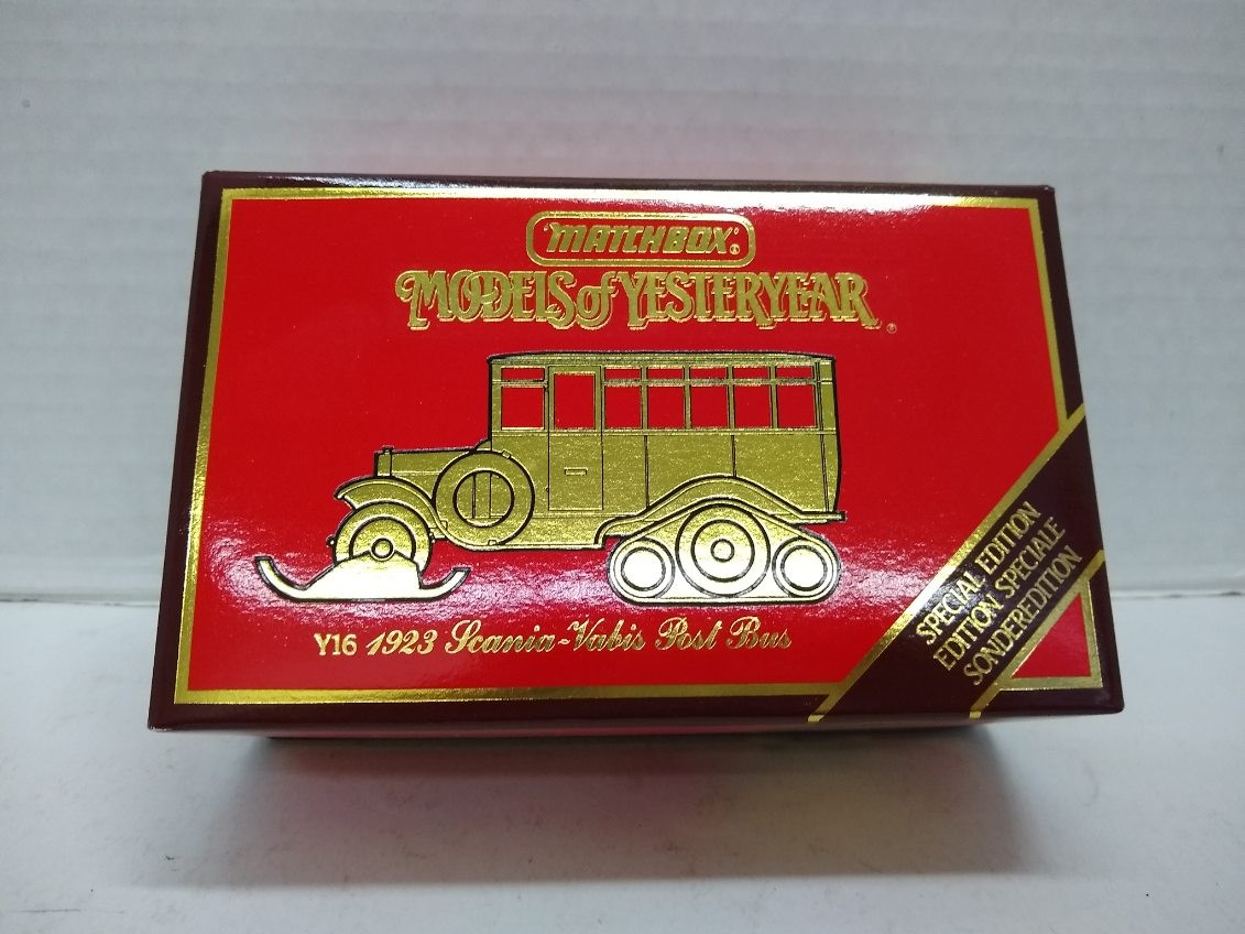 MATCHBOX - Y16 1923 SCANIA VABIS POSTBUS