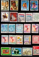 PARAGUAY  Stamps,  Worldwide Lot Collection