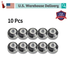 10Pcs Motorcycle Rear Fender Seat Nut Mounting Bolt For Harley Touring Breakout