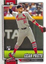 2026 Topps Series 1 - Cesar Prieto #95 (RC)
