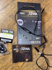 ISOtunes Xtra 2.0 Bluetooth Earplug Earbuds: 27dB NRR, 85dB Volume, 11-Hr Batt