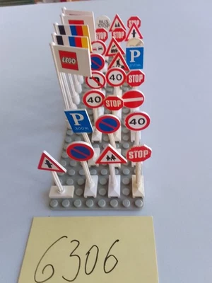 LEGO Town 6306 Road Signs